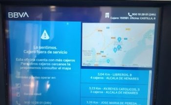 Cajero automático BBVA